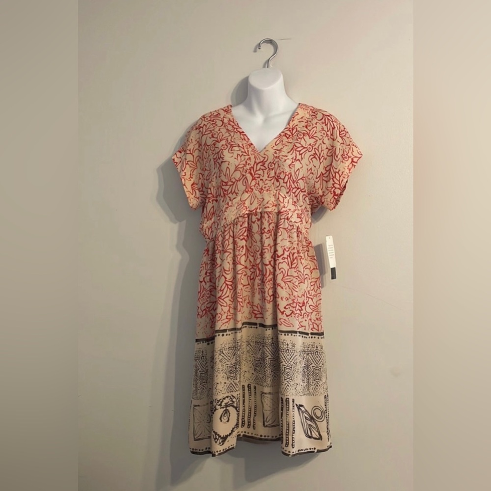 NWT Jones New York 100% silk dress sz 10p
